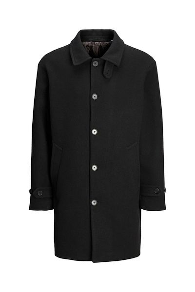 Jack & Jones Jorvermont Wool Blend Wool Coat - Mac