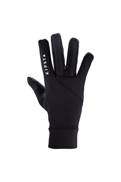 handanca Kipsta Futbol Termal Eldiven - Siyah - Keepdry 500