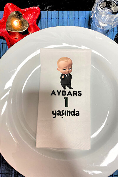 Lion Baskı ve Organizasyon Doğum günü baskılı Peçete 20 Adet