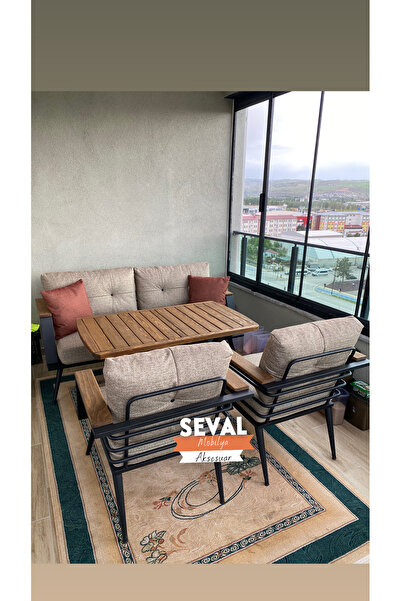 SEVAL AKSESUAR Siesta Balkon Takımı