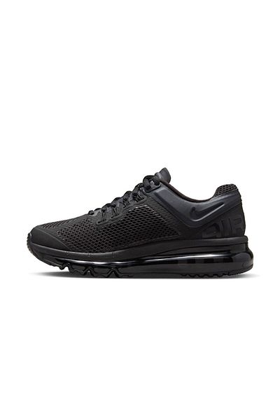 Nike Air Max 2013 555426 -010 Black Young Casual Shoes