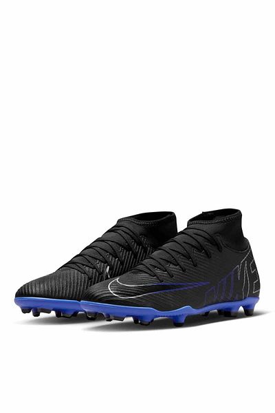 Nike Superfly 9 Club Men's Football Boots - Black/Blue Dj5961-040