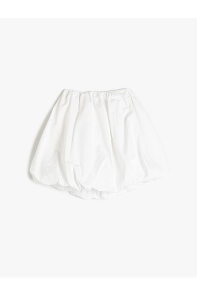 Koton Baumwoll-Ballonrock – elastische Taille