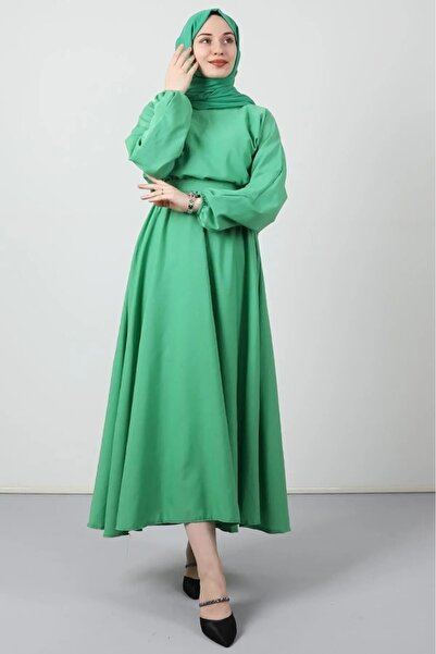 DAS KLEID فستان حجاب أخضر Efil