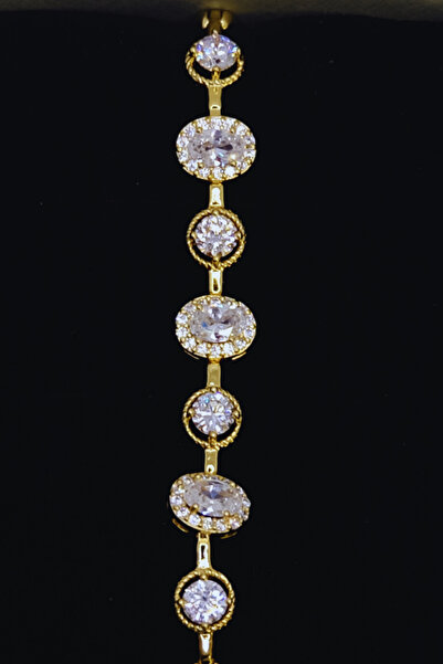 ayışığı Xuping Gold Jewelled Bracelet