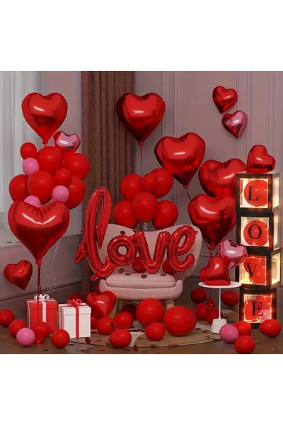 CUGY Ρομαντικό Σετ πάρτι - Love＆Heart Concept για τον Αγίου Βαλεντίνου