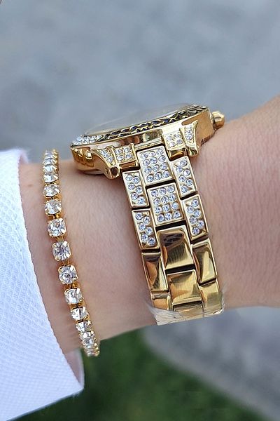 Daniel Klein Women's Gold Watch8680161502517