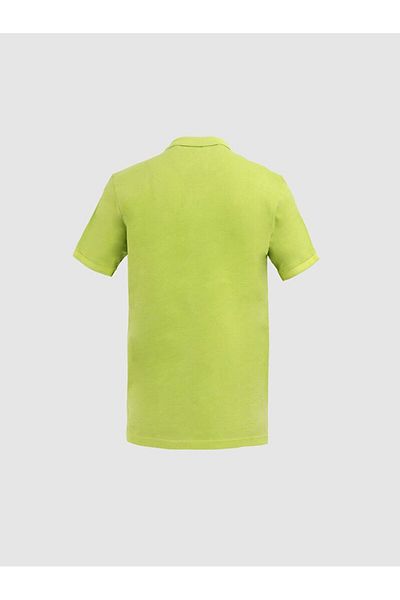 Ltb Πράσινο μπλουζάκι Polo Neck με Pale Effect