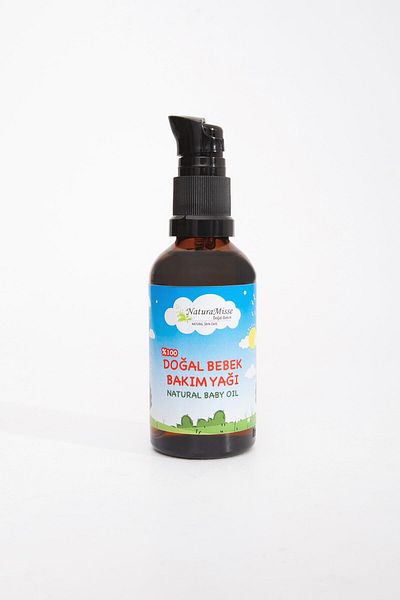 NaturaMisse Natural Baby Care Oil Moisturizing Relaxing Effective Care Oil with Pure Natural Clean Content