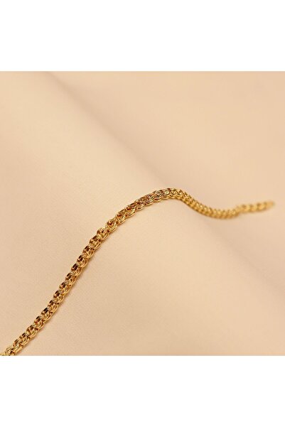 TAHAN MÜCEVHERAT 3 MM Güverse Zincir Modern Bileklik