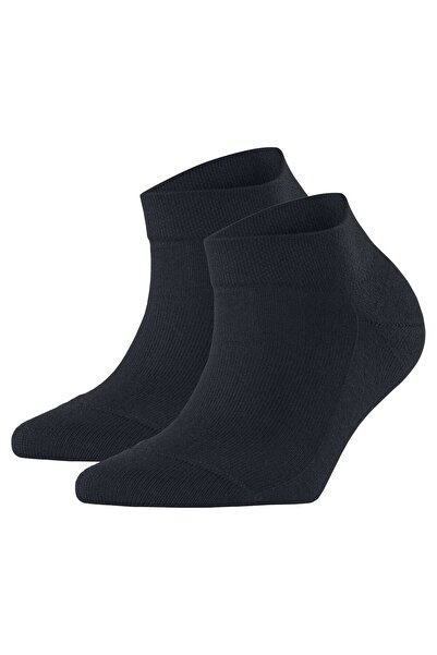 FALKE Damen Sneaker-Socken 2er Pack - Sensitive London, Baumwolle, Bündchen, ...