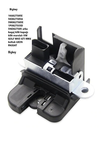 bigkey Volkswagen Golf5 Golf6 Bagaj Kilidi (2004-2012) [5k0827505a]