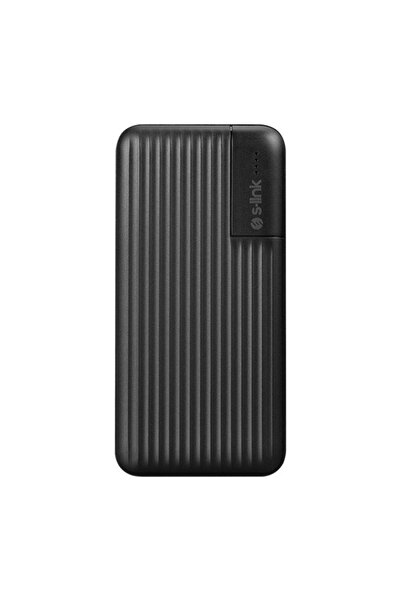 S-LINK G101 10000mAh 2*USB+1*Micro+1*Type-C Siyah Taşınabilir Pil Şarj Cihazı Powerbank