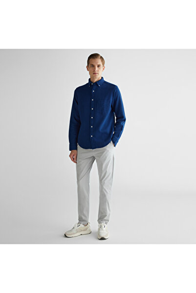 Gant Erkek Gri Regular Fit Pantolon