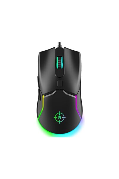 Universal NORTH Air Black Professional USB 7200dpi Gaming Siyah Mouse RGB