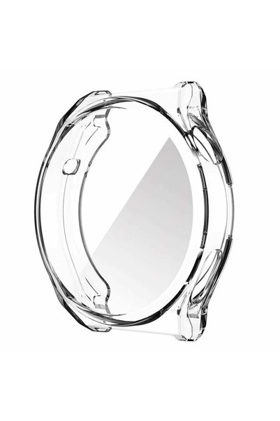 habilis Galaxy Watch 5-4 Uyumlu 40mm 360 Koruma Şeffaf Silikon Kasa ve Ekran ...