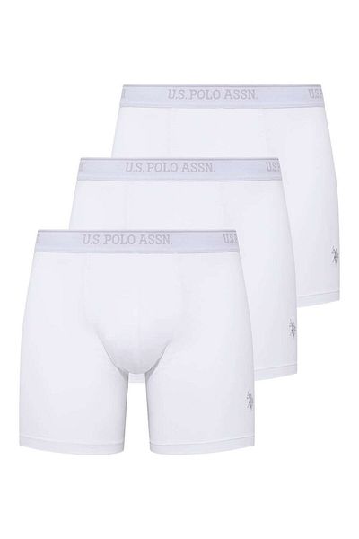 U.S. Polo Assn. Η.Π.Α. Polo Assn. Ανδρικά εσώρουχα μπόξερ 3 τεμαχίων μακριά πόδια πολύχρωμα 2510ESP.Z8E.T0.AGR.4.OU5.P4.RRDFN11