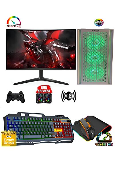 Gaming Game Cachex Rx44 Pro I5-3470 16gb 1tb Hdd 240 Gb Ssd Gt 730 23.8" Oyun...