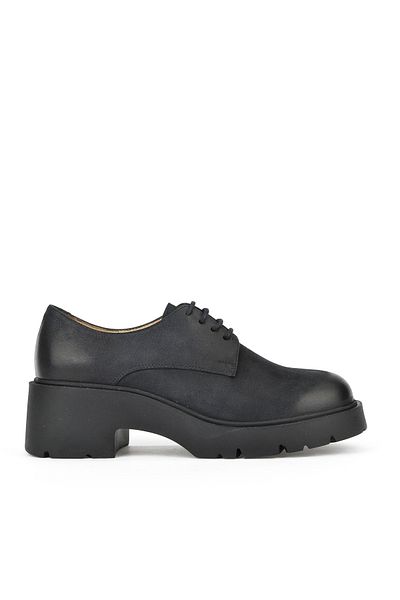 Ziya Pantofi de damă din piele naturală nubuc negru - 1431030 Z24166