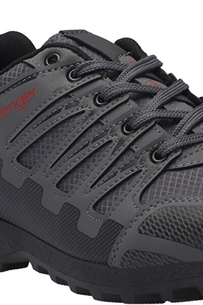 Slazenger ACTIVISTA I Erkek Outdoor Koyu Gri / Kırmızı