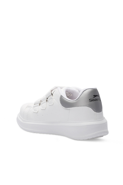 Slazenger Love I Unisex Kids Sneaker - White/Silver