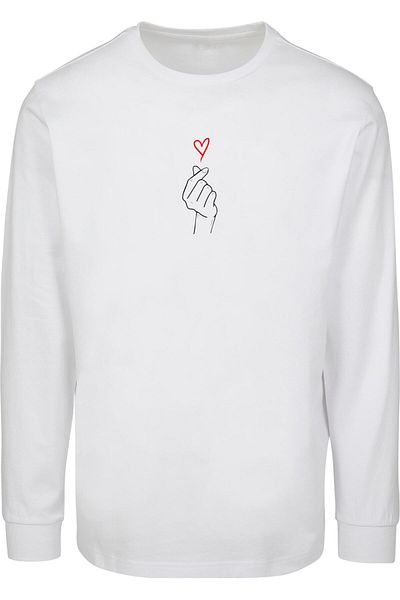 Merchcode K Heart Longsleeve With Cuffrib