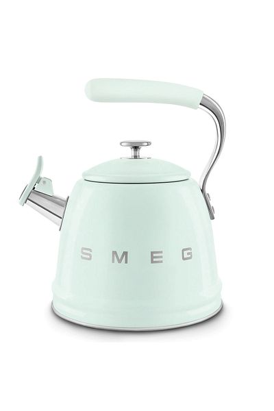 SMEG 50's Style Pastel Green Whistle Set 2.3 Lt