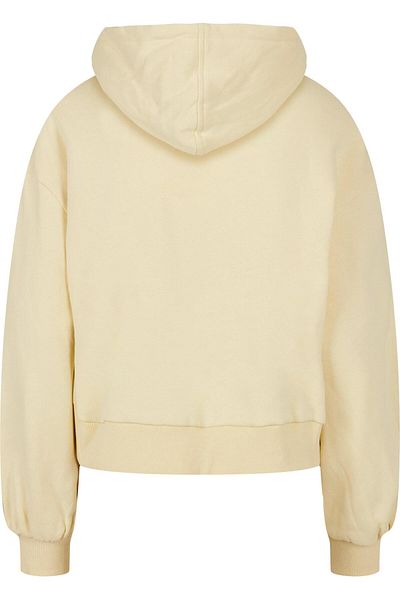 Merchcode Damen Be Happy Organic Übergroßer Kapuzenpullover