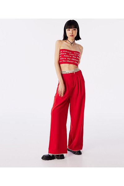 Twist Szlogen jacquard kötöttáru