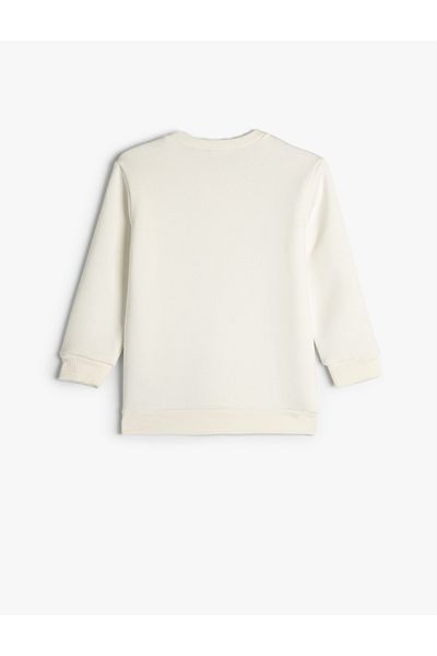 Koton Φούτερ με στάμπα Ataturk Raised Crew Neck