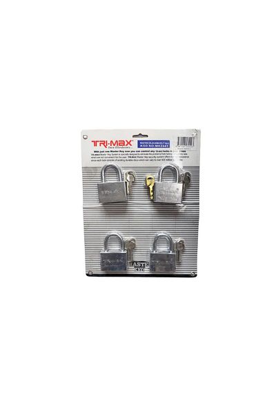 Baytec Trimax Master 55 mm 4-Piece Padlock Set - MK2441