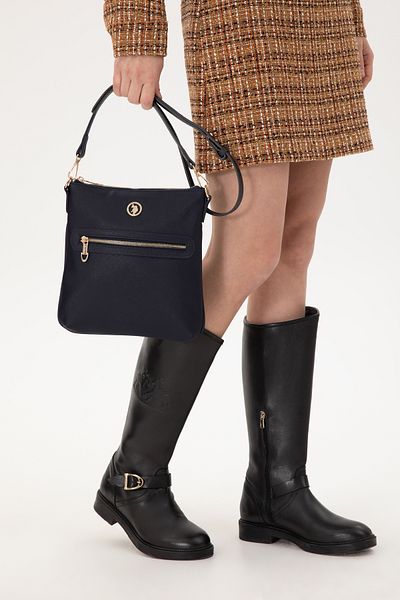 U.S. Polo Assn. Women's Navy Blue Crossbody Bag 50300314 -Vr033