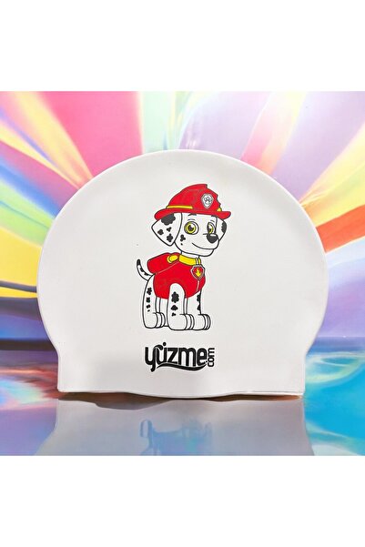 yuzmecom قبعة سيليكون للأطفال من باو باترول