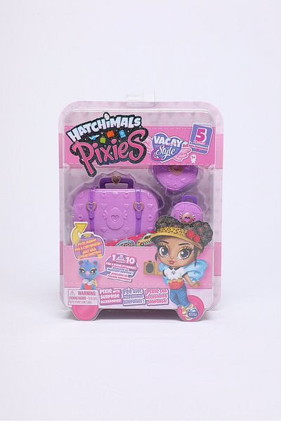 Hatchimals Pixie Dolls in Case, Purple