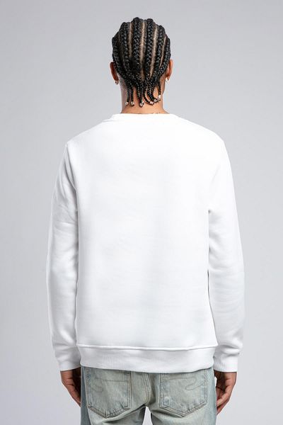 Lee Cooper Noah Men's O Neck Sweatshirt, White