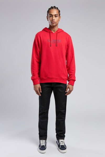 Lee Cooper Faust Men's Hooded Sweatshirt Red