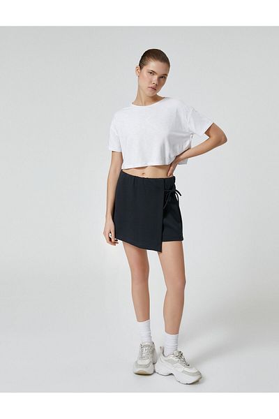 Koton Sports Basic Sports T-shirt με κοντό μανίκι Crew λαιμόκοψη