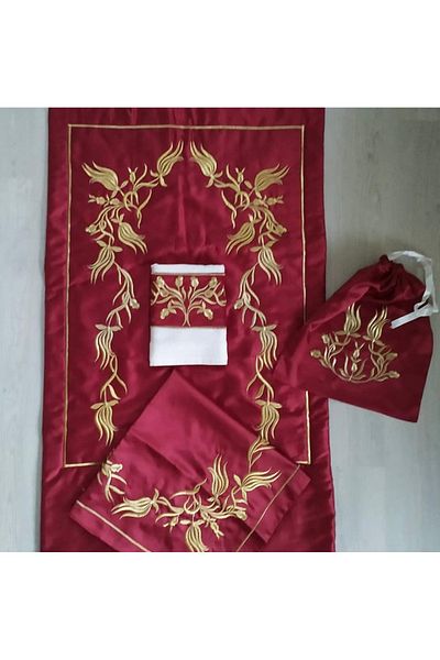 Çeyiz Bahçesi Dowry Garden Cadma Luxury Embroidered Set of Boxes and Prayer Beads