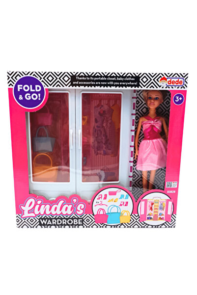 Dede Oyuncak Linda'nın Bebekli Gardrobu 03828