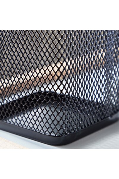 Home Box Wire Mesh Pen Stand - 8x8x9.5 cm