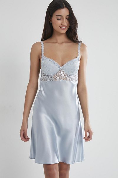 Pierre Cardin Cămașă de noapte din dantelă din satin - 665