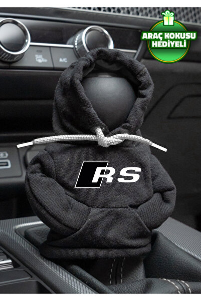 Freeyez هوديي Audi RS Black Gear Shift Knob - ملابس السيارة وإكسسوارات السيار...