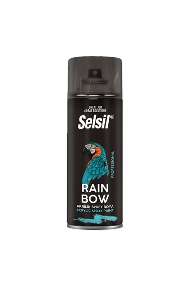 Selsil Rainbow Akrilik Sprey Boya Trafik Turuncu (RAL 2004) 400 ml (HYM002855...