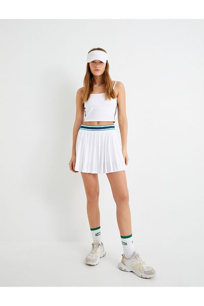 Koton Trägershorts Sport Athlete Seitlich gestreift Slim Fit