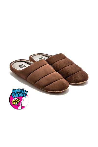 Twigy Ανδρικές παντόφλες Adamo House - Silent Sole, Brown Smoke, 41/46