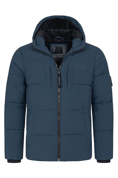 Alessandro Salvarini Herren Winter Steppjacke As422