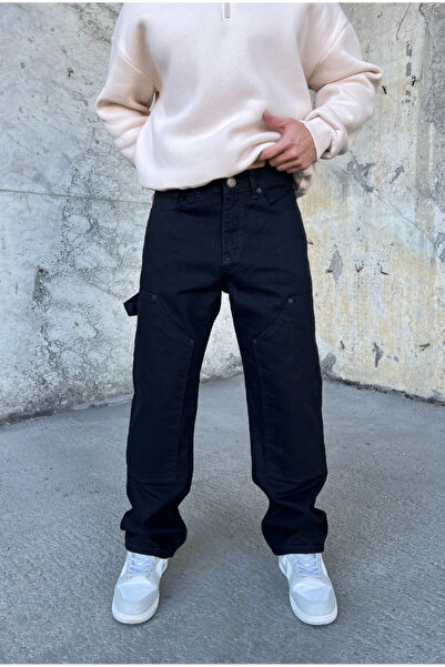 corfixman Baggy parça yamalı pantolon