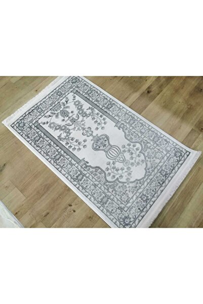 PIRLANTA سجادة صلاة منسوجة من الأكريليك الناعم اللامع من كاريا مقاس 78 × 125 ...