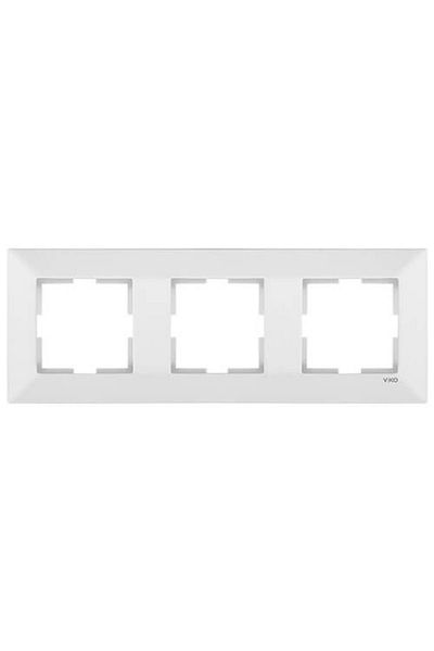 VİKO Viko Meridian White Triple Frame
