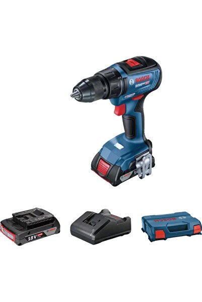 Bosch GSR 18V-50 2Ah Çift Akülü Vidalama Makinesi
